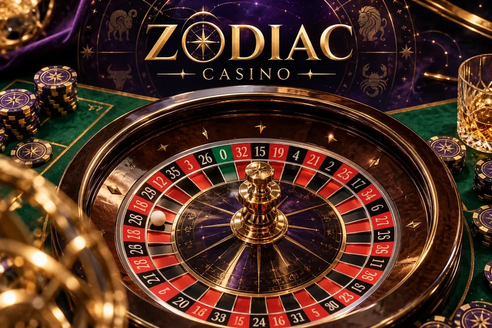 Ilustración: ruleta en Zodiac Casino